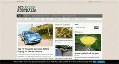 Desktop Screenshot of mygreenaustralia.com